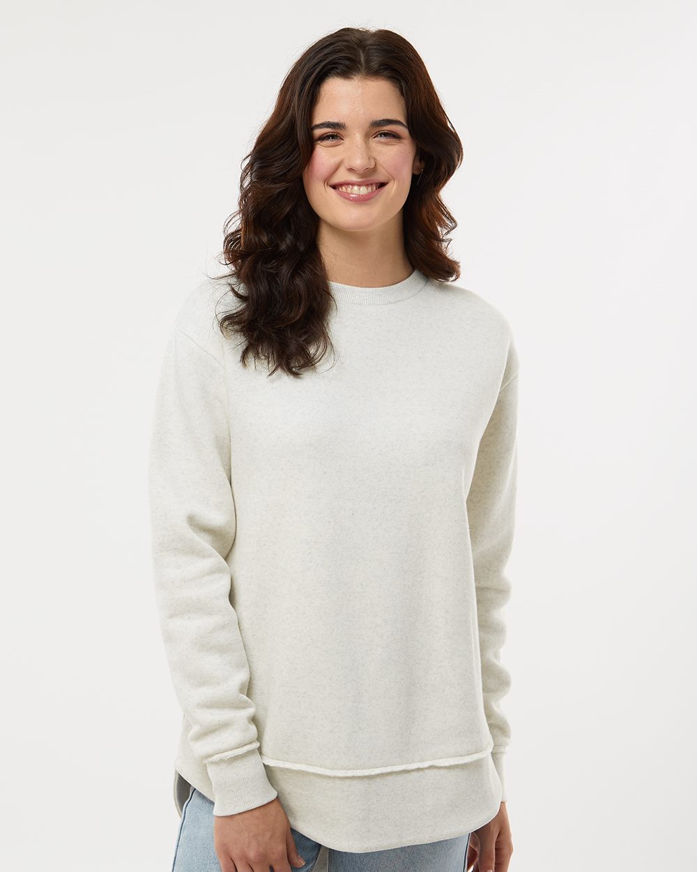 Natural Heather Weekend Fleece Crewneck