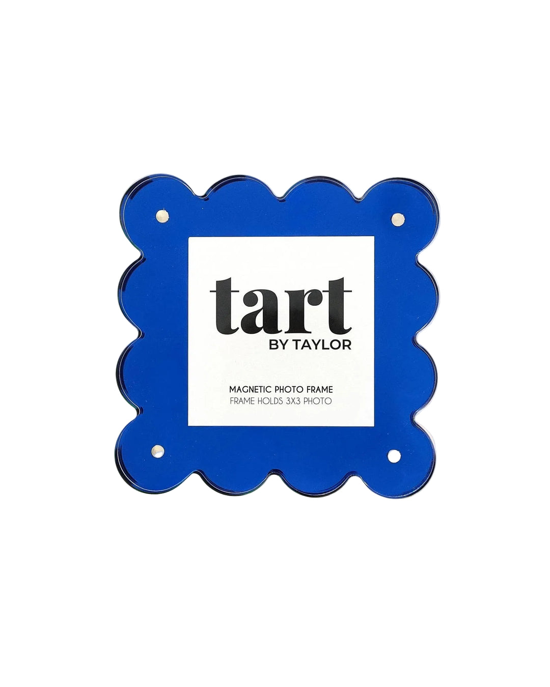 Blue Chrome Mini Acrylic Picture Frame