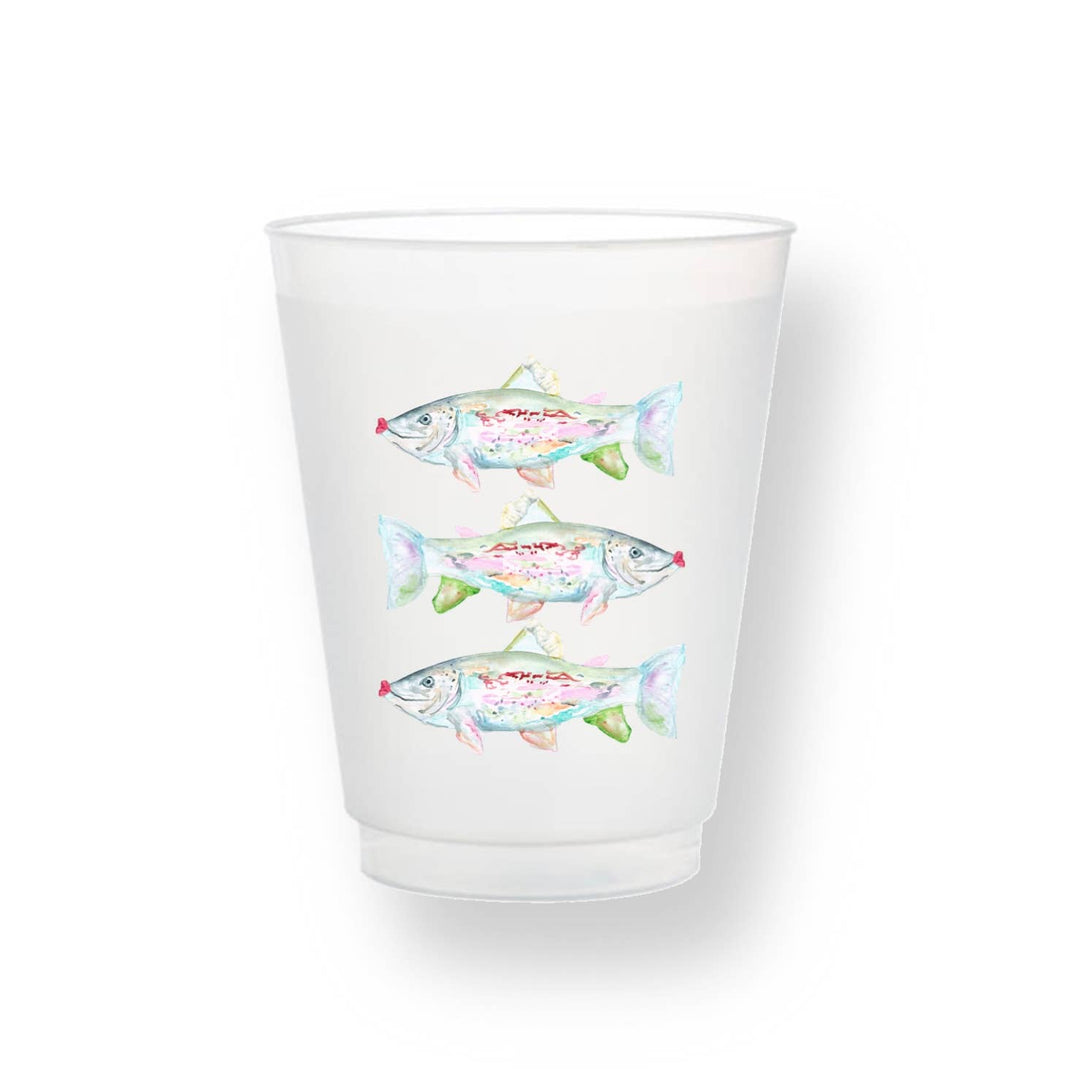 Kissy Fish Frosted Cups