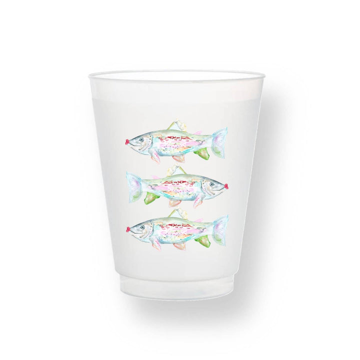 Kissy Fish Frosted Cups