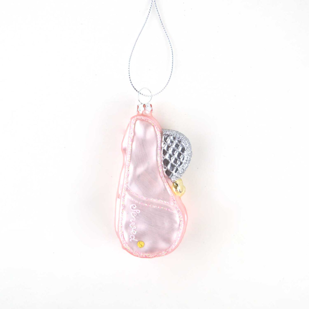Tennis Glass Ornament