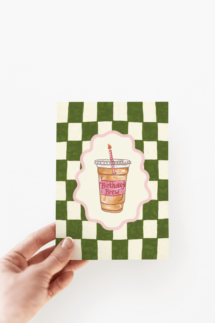 Birthday Brew Card