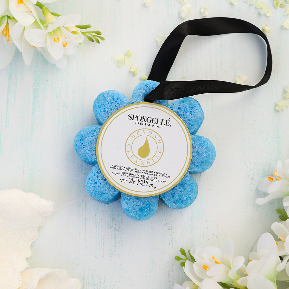 Freesia Pear Wild Flower Soap Sponge