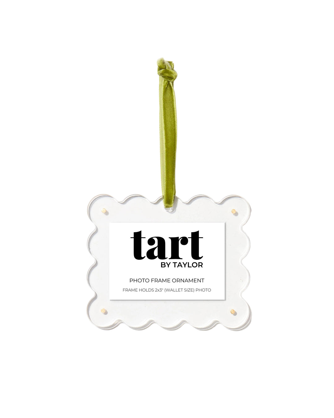 Clear Frame Ornament