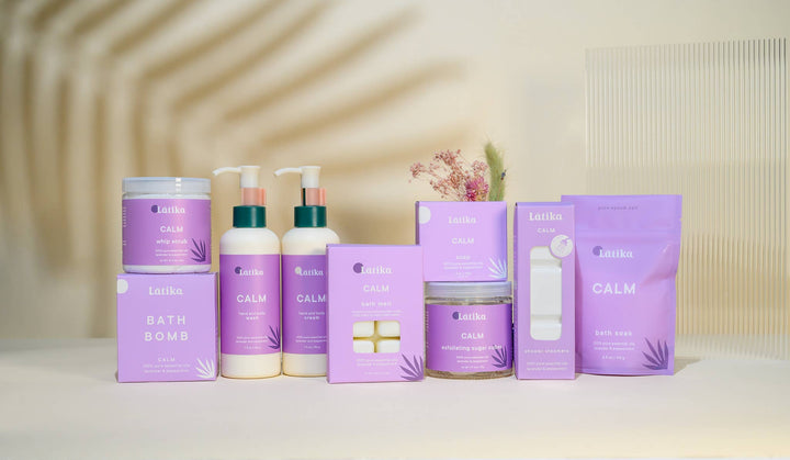 Calm Lavender Mint Epsom Salt Soak