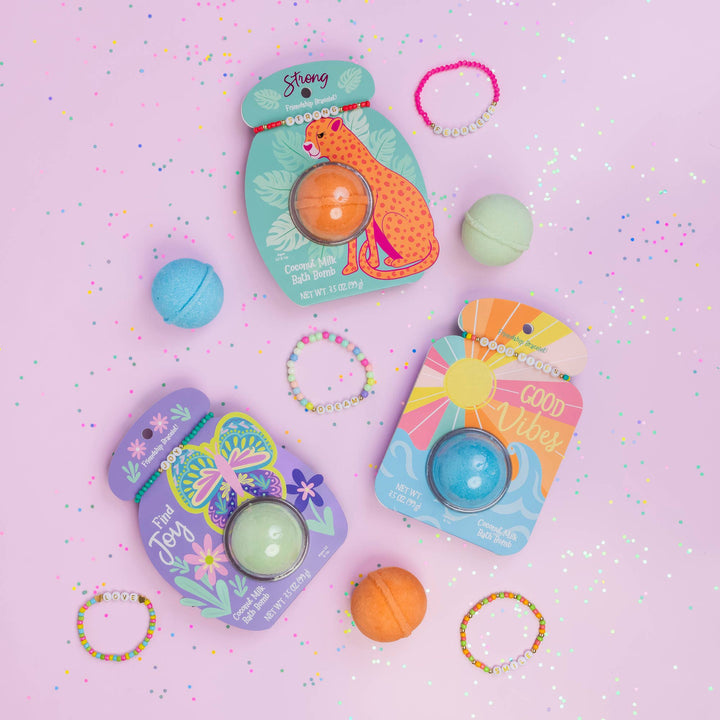 Friendship Bracelet Bath Bomb