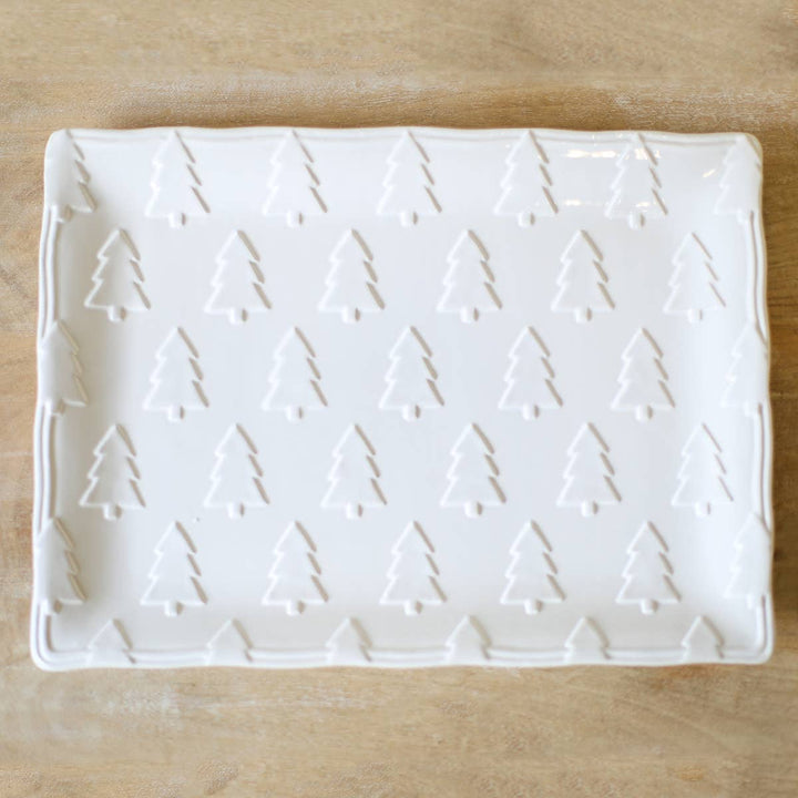 Balsam Lane Embossed Platter