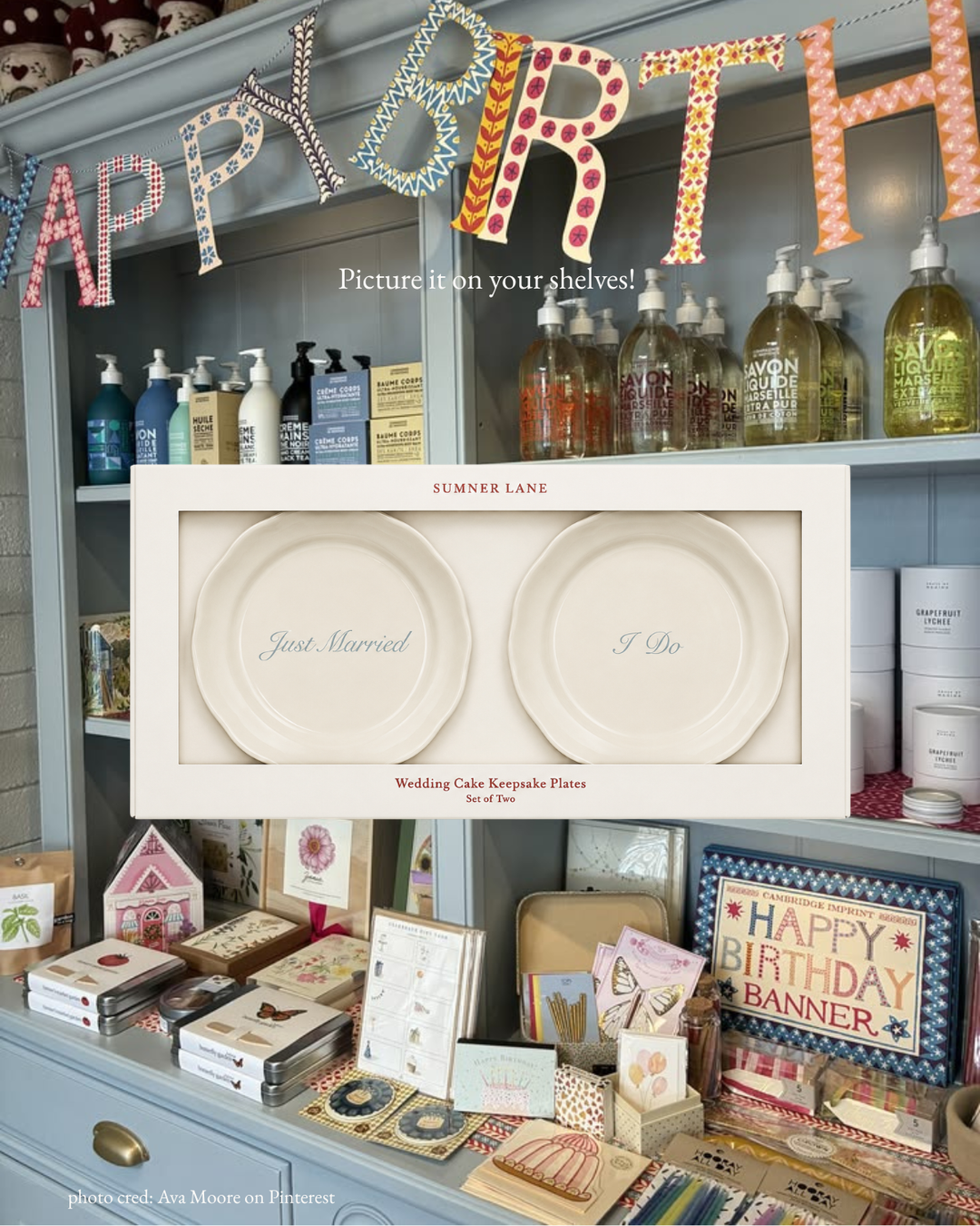 Wedding Cake Keepsake Plates
