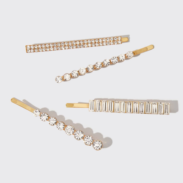 Holiday All Dressed up Rhinestone Bobby Pins