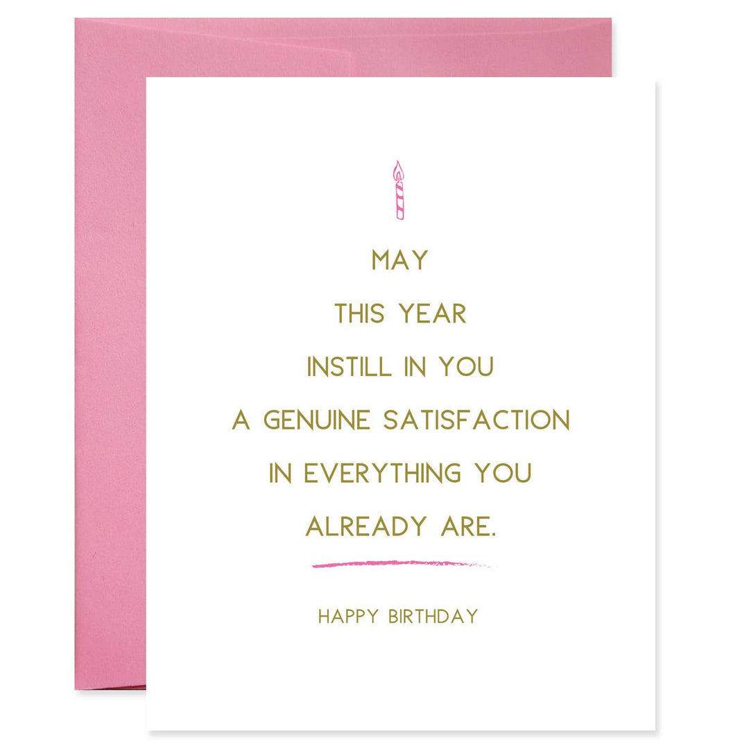 New Year Birthday Card