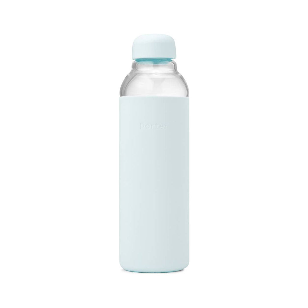 Blush Porter Reusable Glass Water Bottle