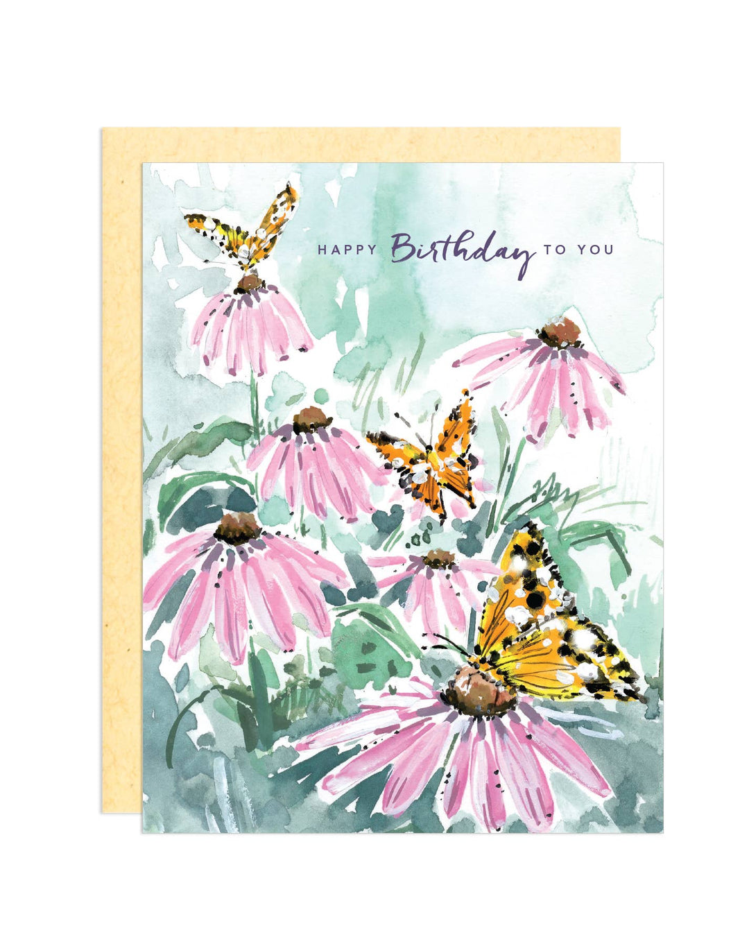 Birthday, Butterflies Card