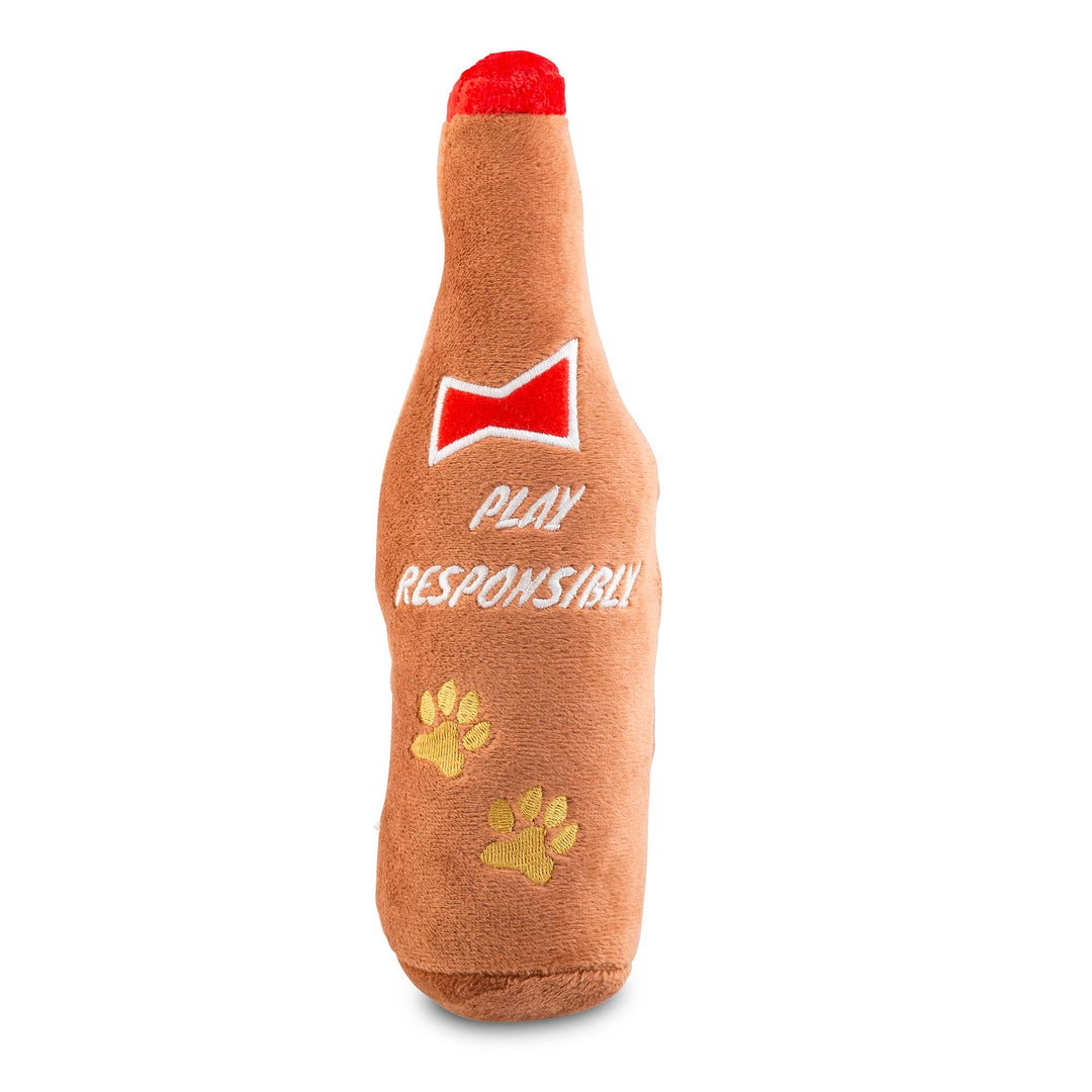 Barkweiser Beer Squeaker Dog Toy
