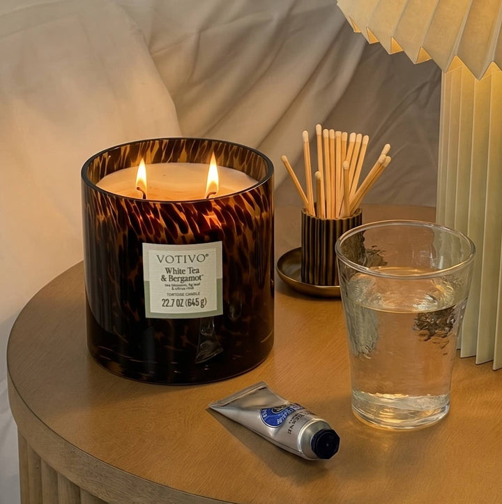 White Tea & Bergamot Tortoise Candle