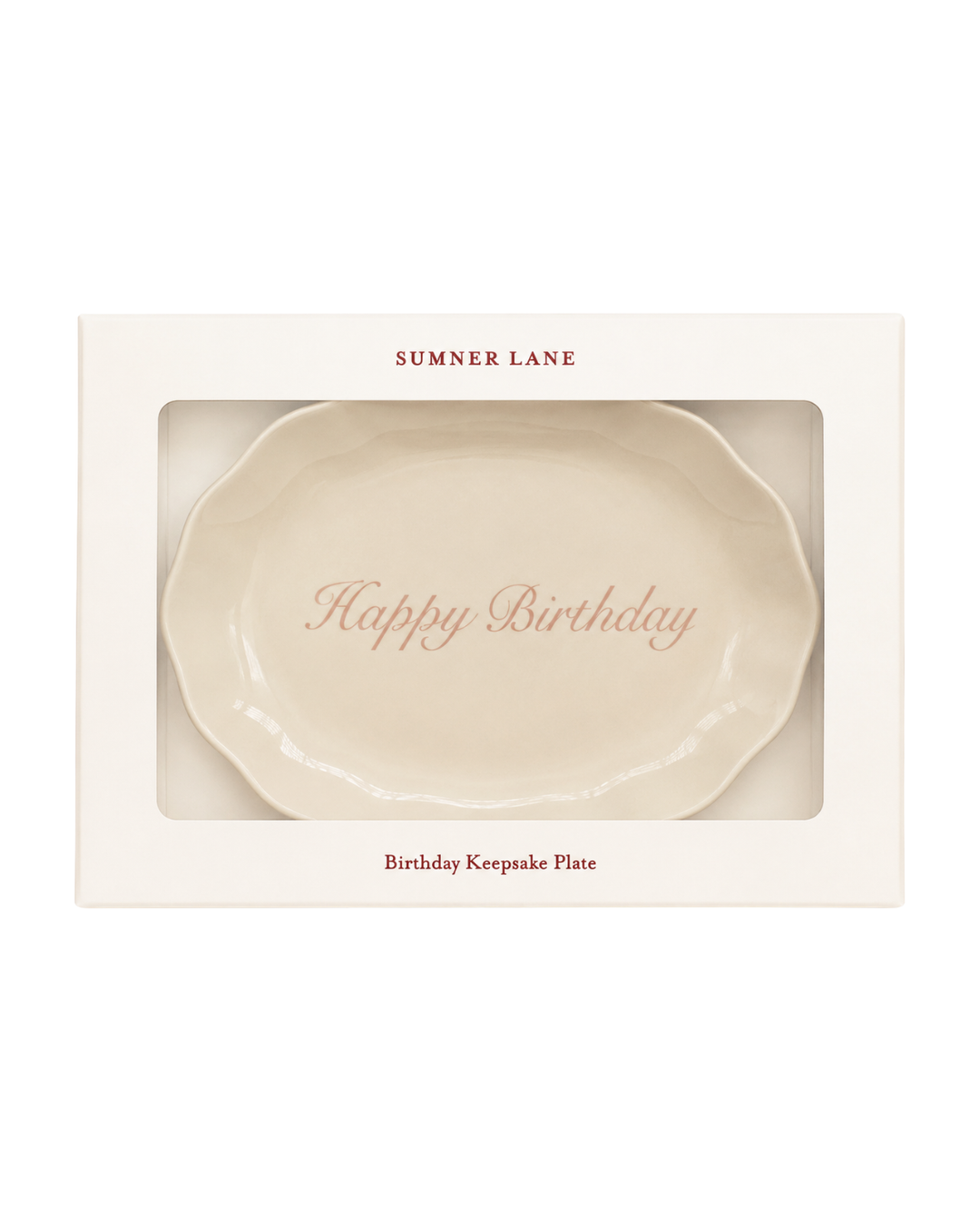 Happy Birthday Keepsake Plate