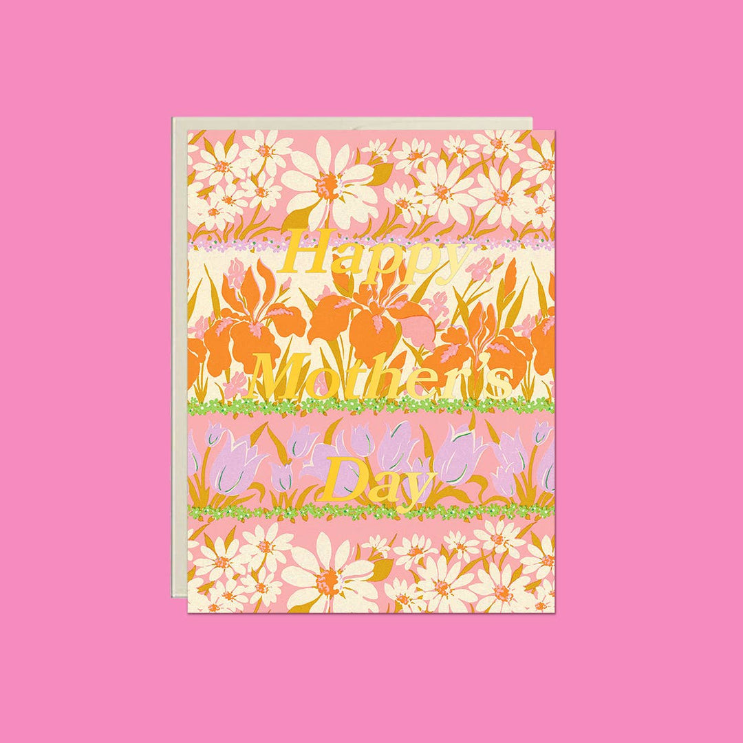 Happy Mother's Day Vintage Floral Card