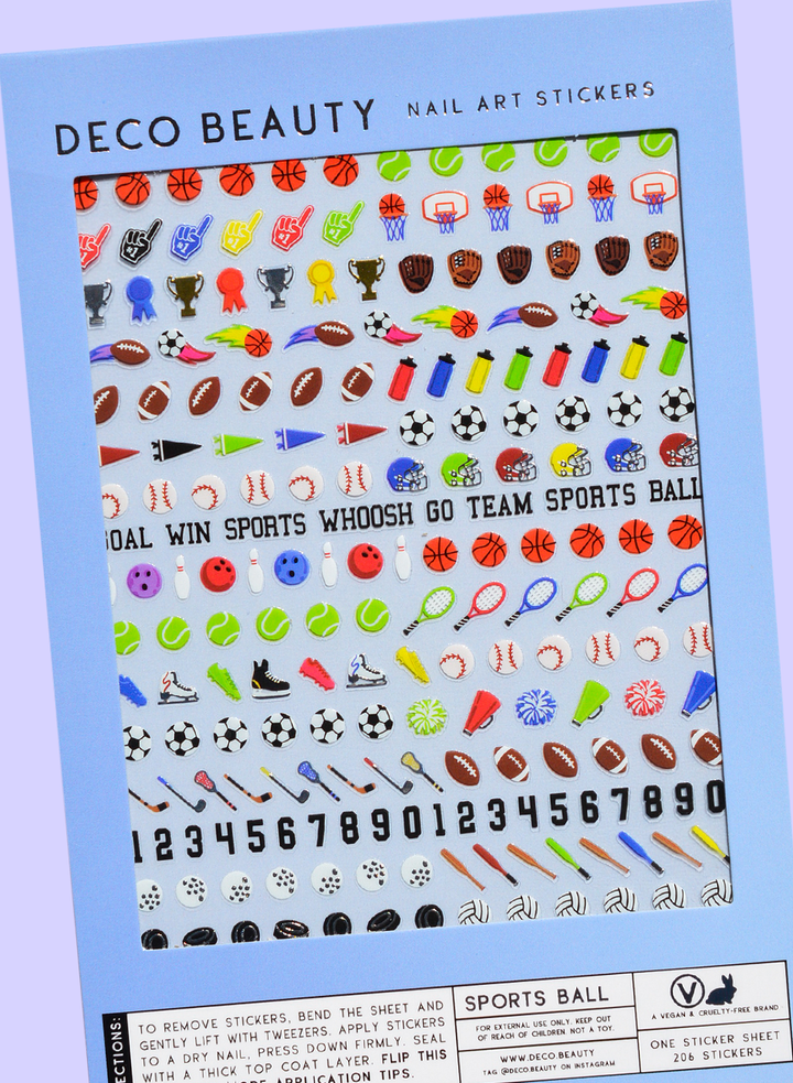 Sports Nail Art Stickers