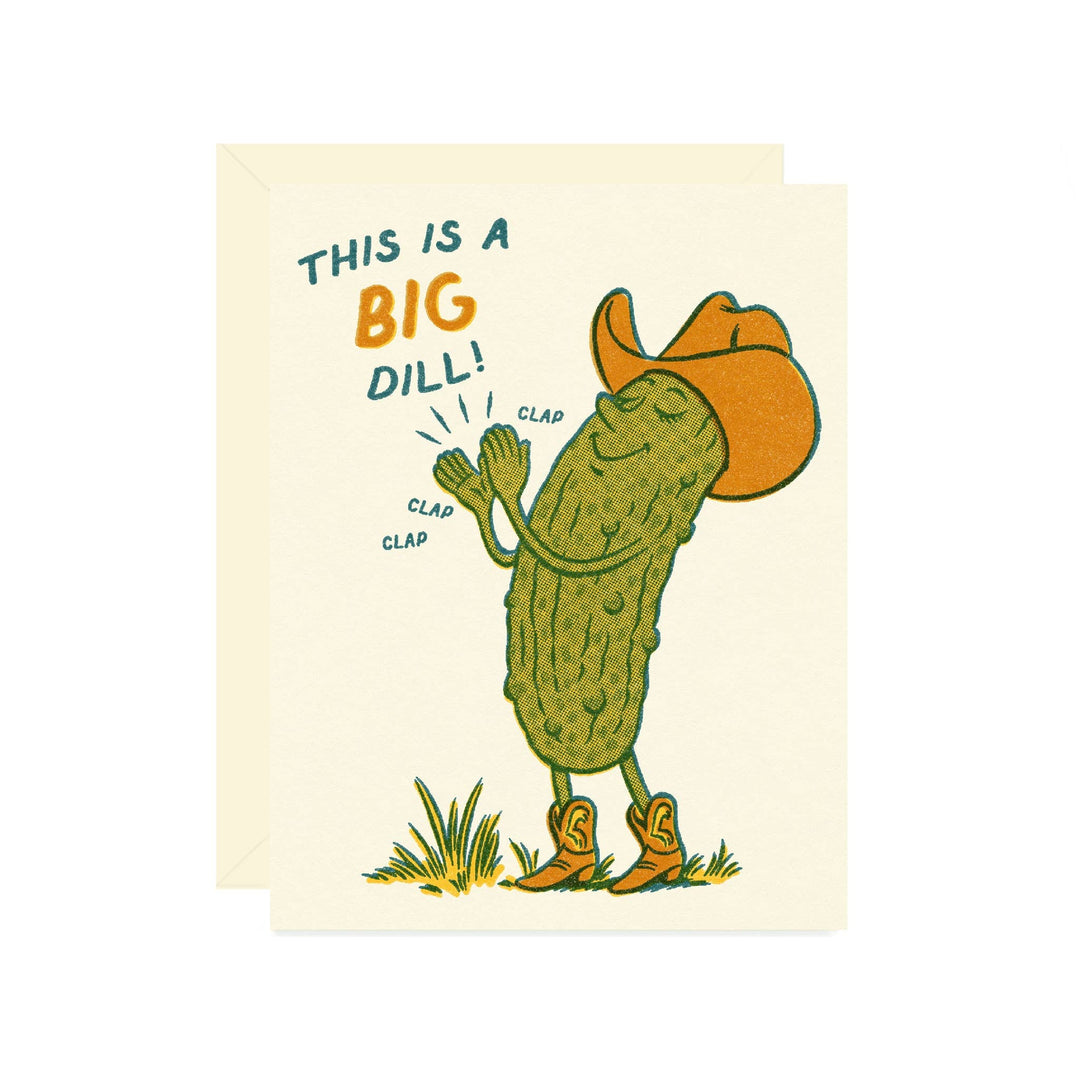 Big Dill Pickle Card