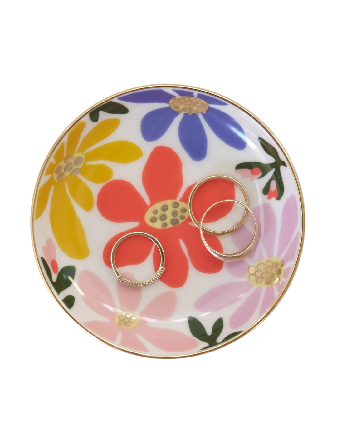 Primary Blooms Trinket Dish