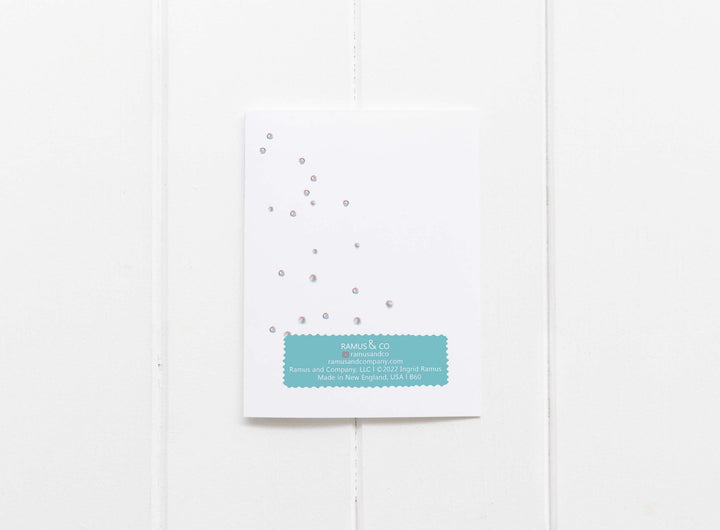 Scuba Hoops Greeting Card