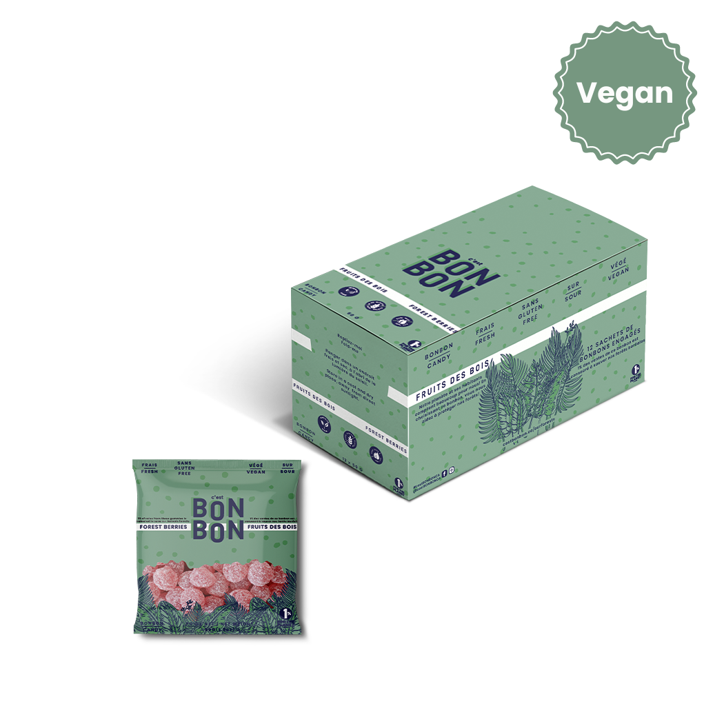 Vegan Forest Berries Gummy Candies