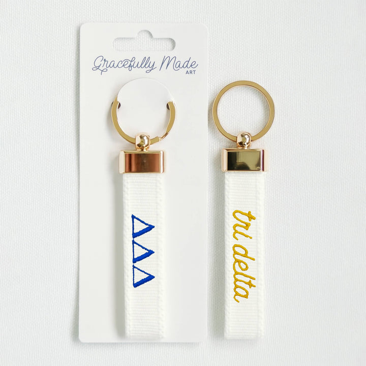 Delta Delta Delta Keychain