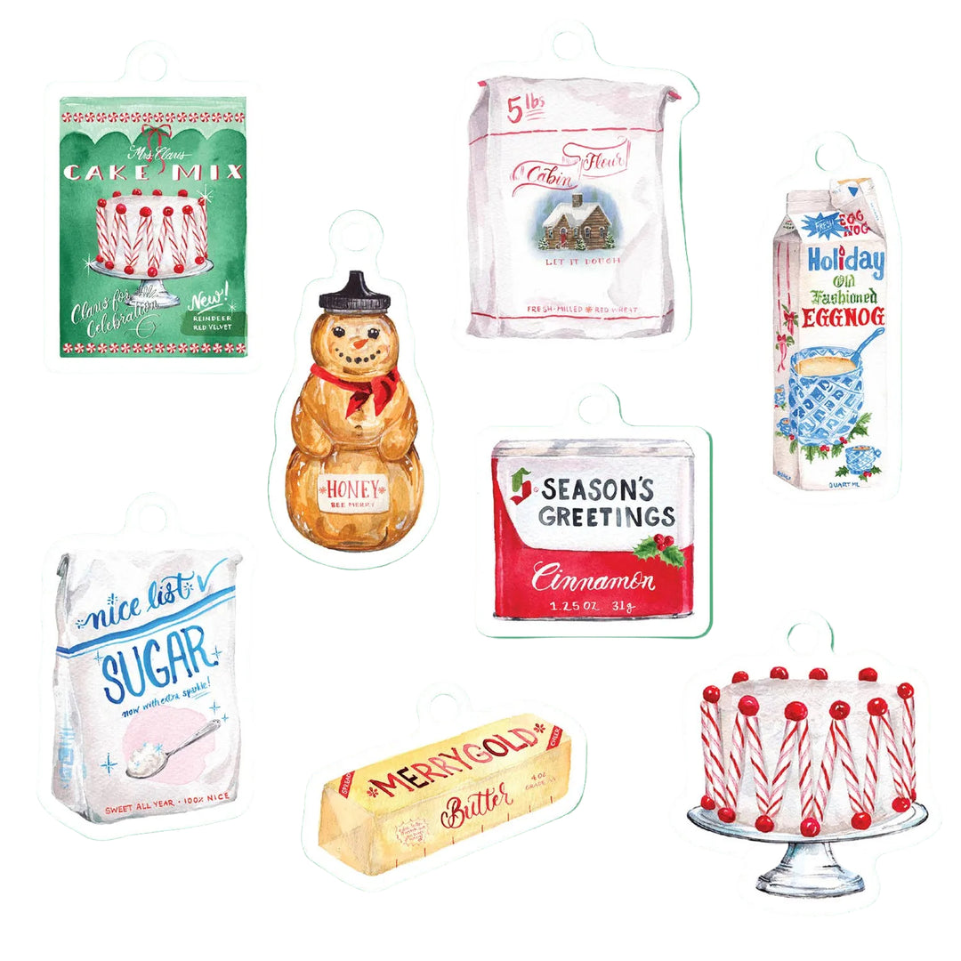 "Baking Spirits Bright" Gift Tag Set