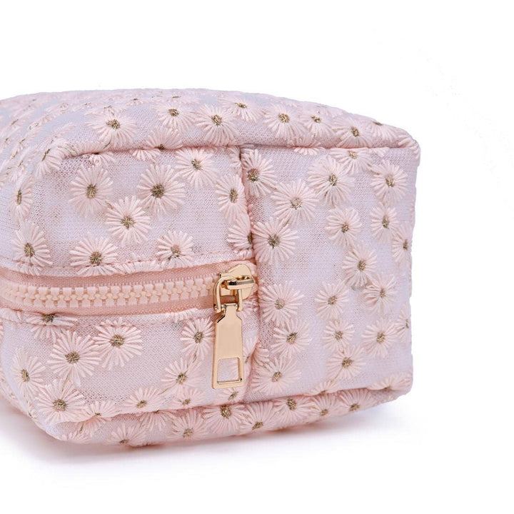 Daisy Red Pouch