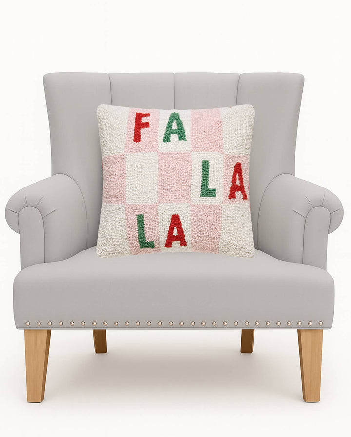 Falala Checker Pillow