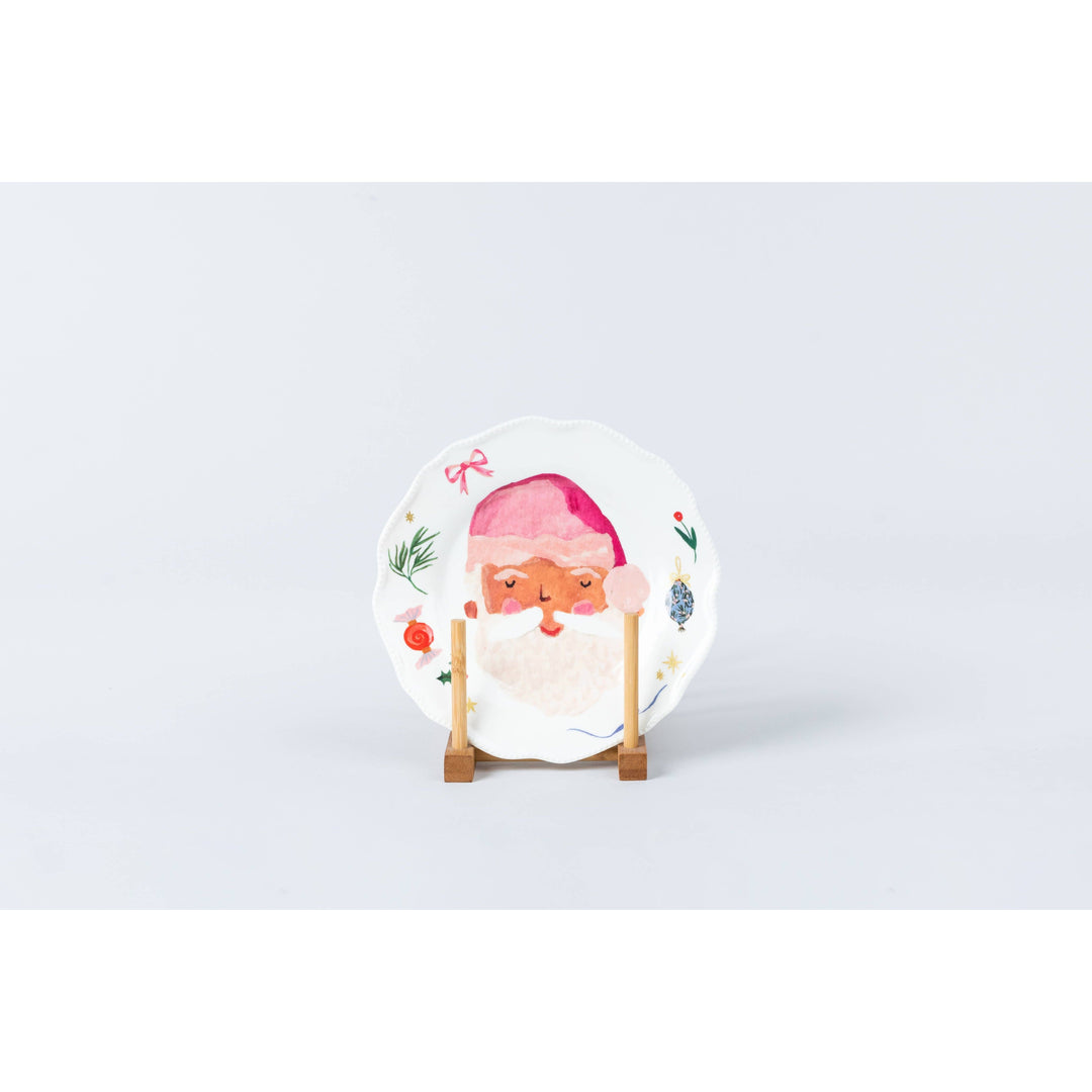 Melamine Santa Plate