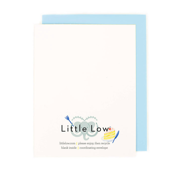 Bon Anniversaire French Birthday Cakes Card