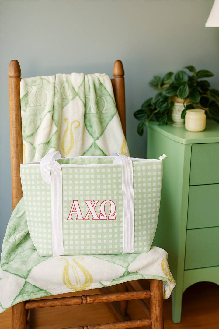 Alpha Chi Omega Tote Bag
