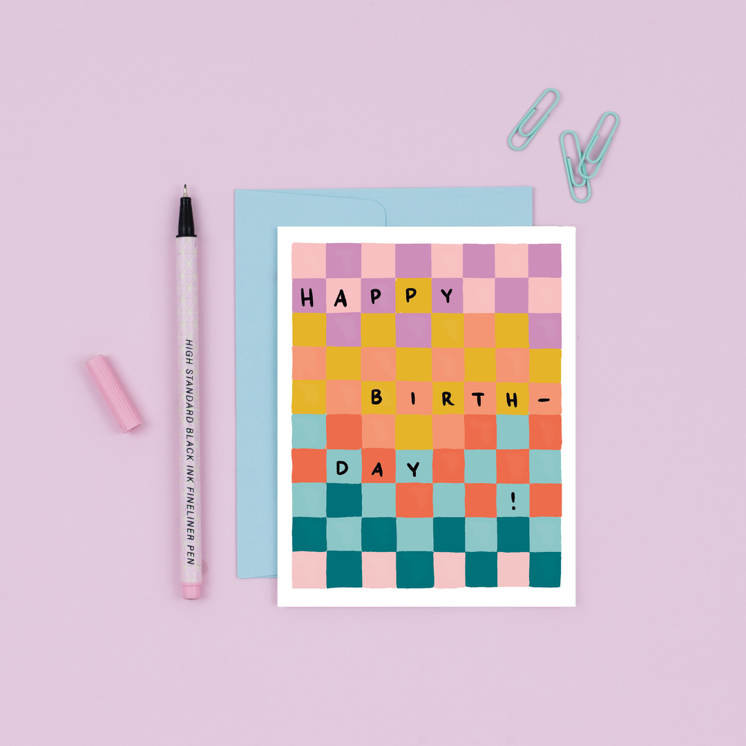 Colorful Birthday Card