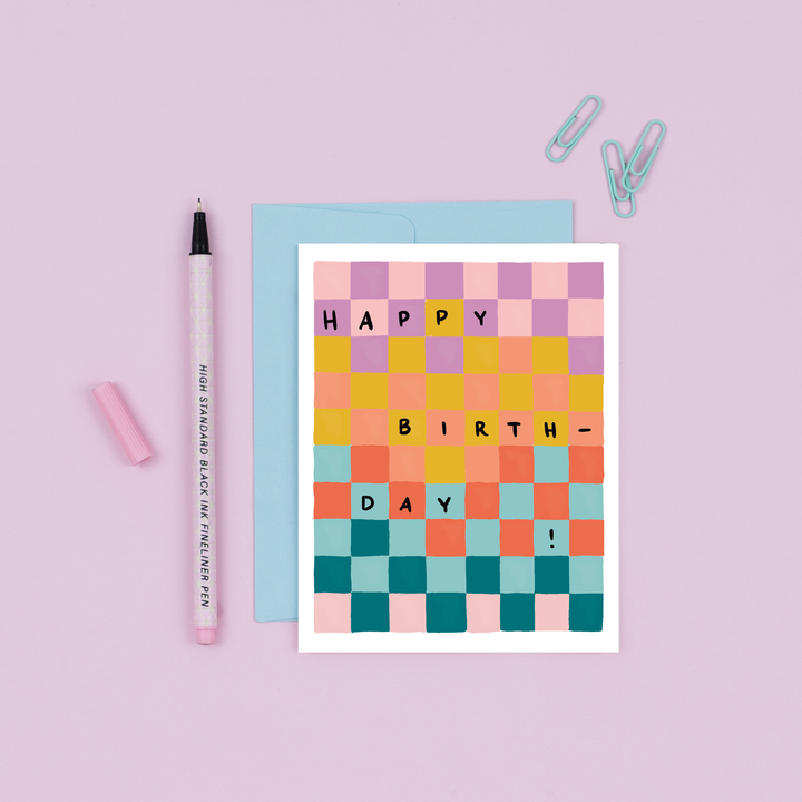 Colorful Birthday Card