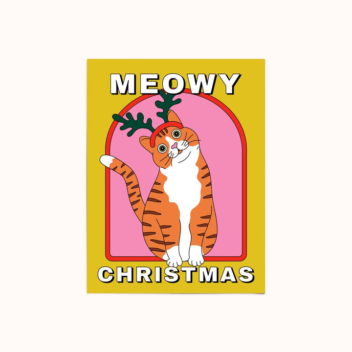 Meowy Christmas Card