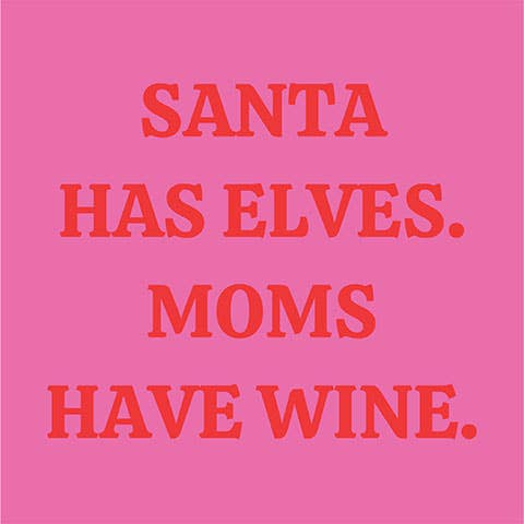 Santa Has Elves Napkins