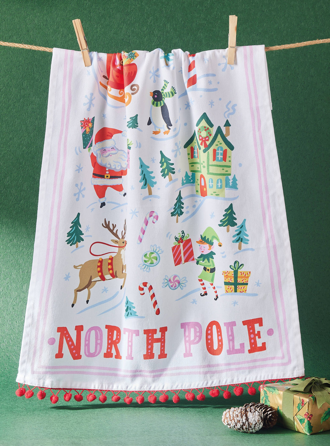 North Pole Kitchen Towel