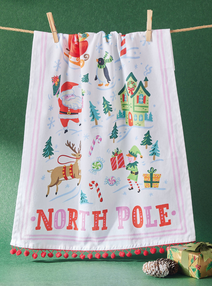 North Pole Kitchen Towel
