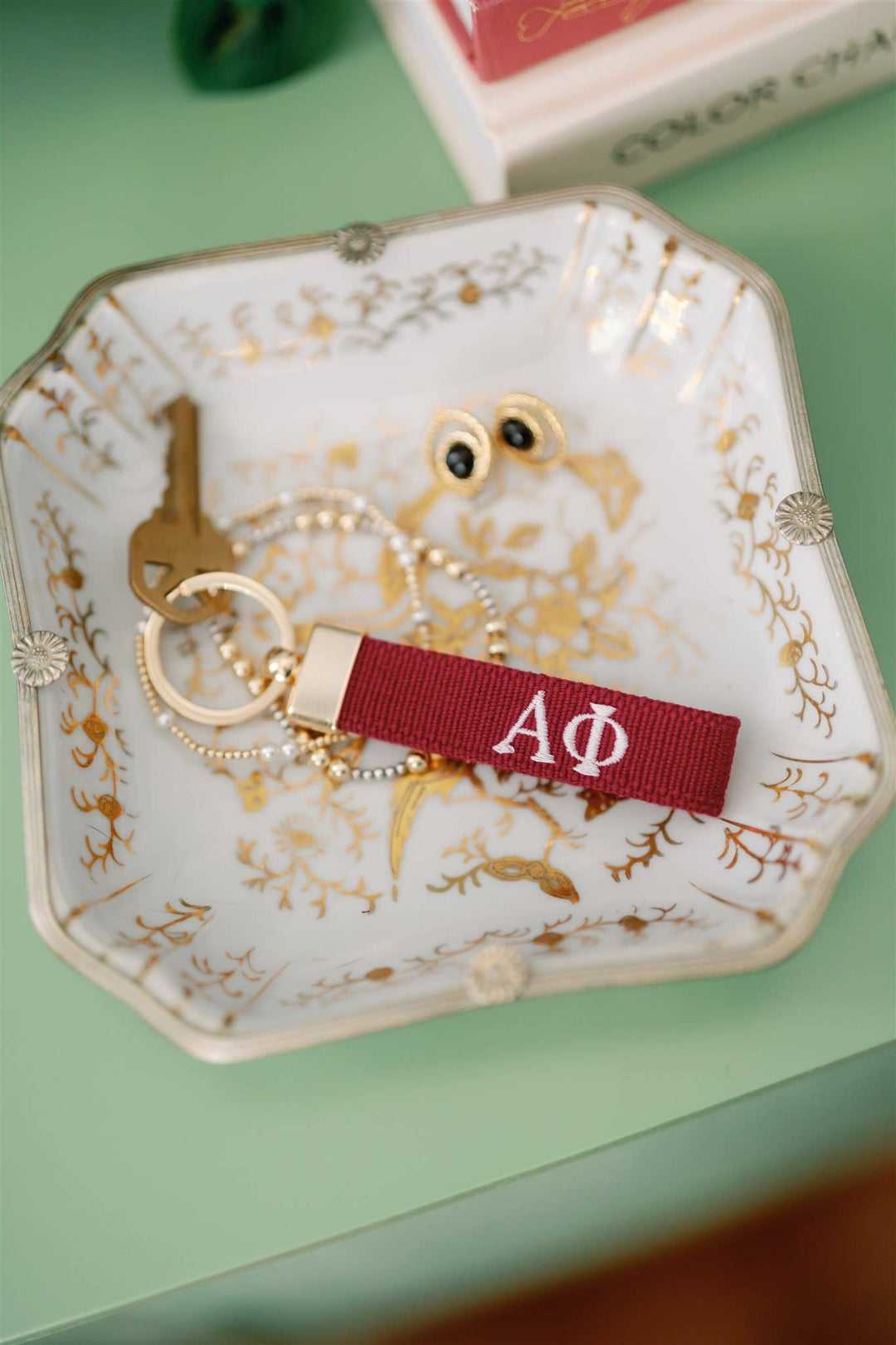 Alpha Phi Keychain