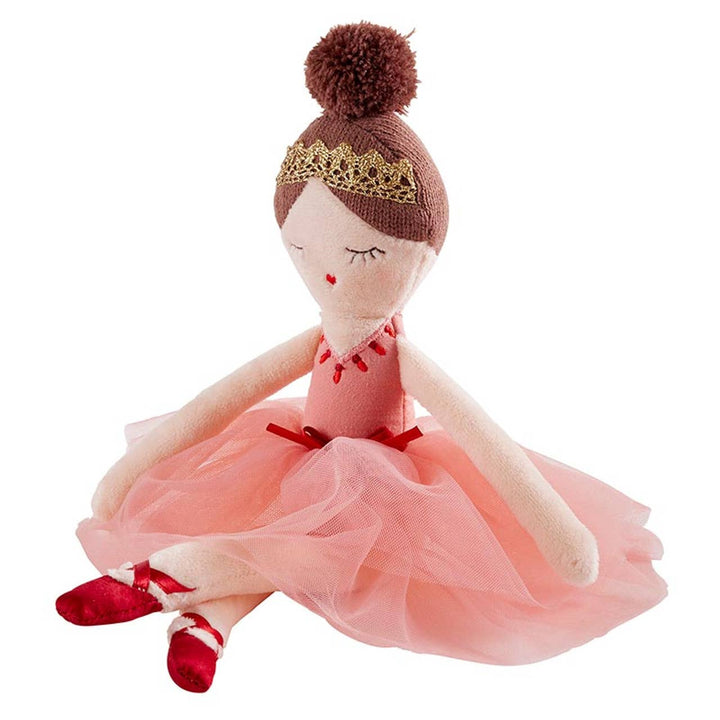 Pink Ballerina Plush Doll