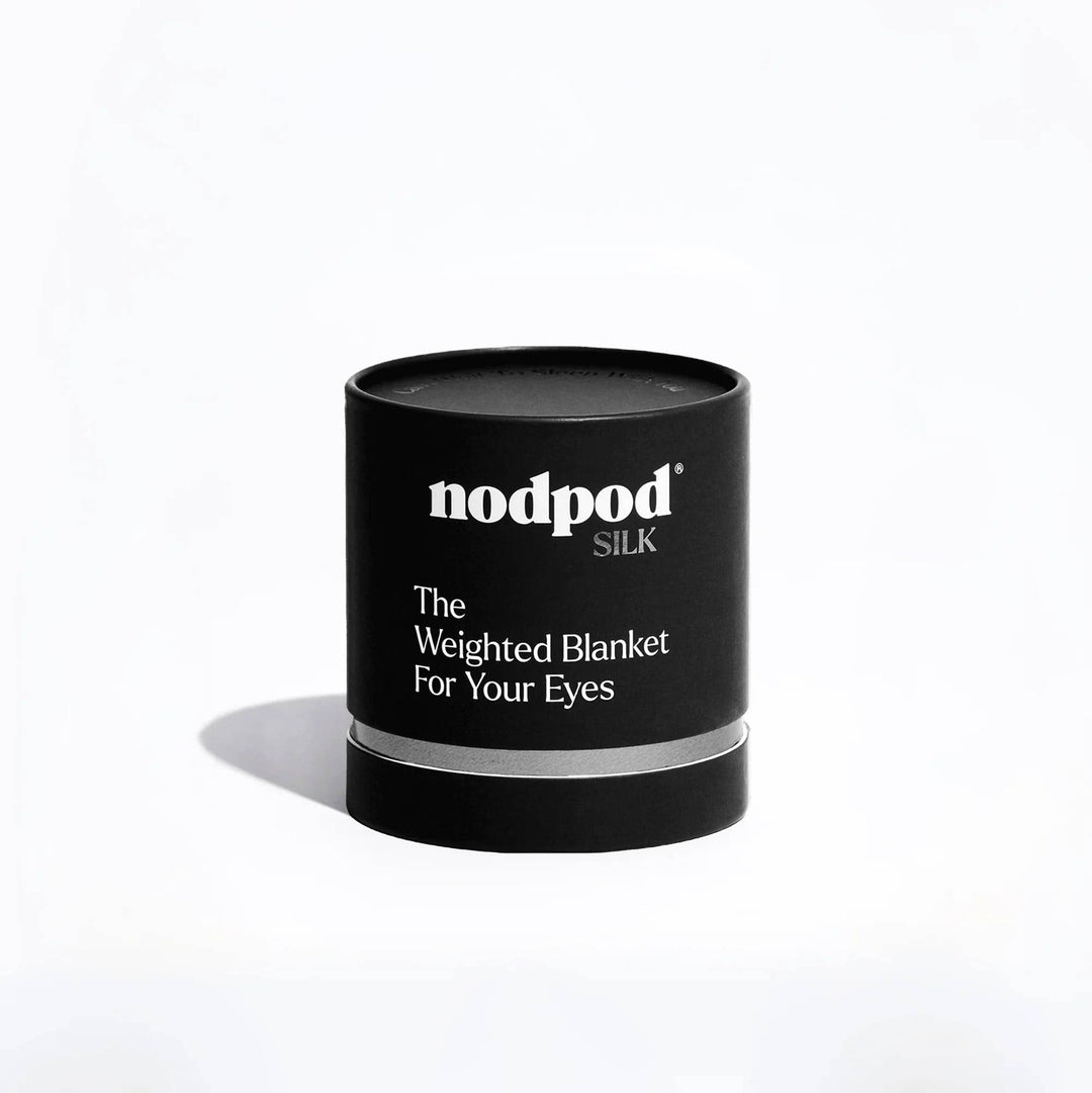 Silk Weighted Sleep Mask- Noir