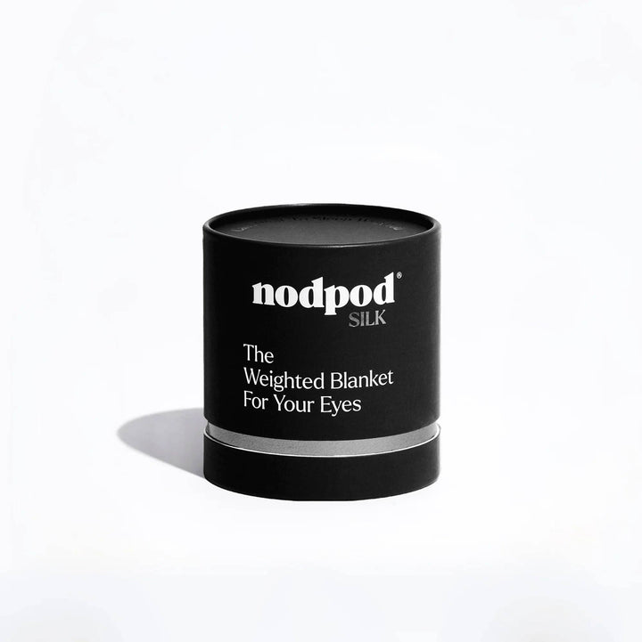 Silk Weighted Sleep Mask- Noir