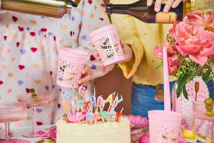 Big Birthday Energy Reusable Cups