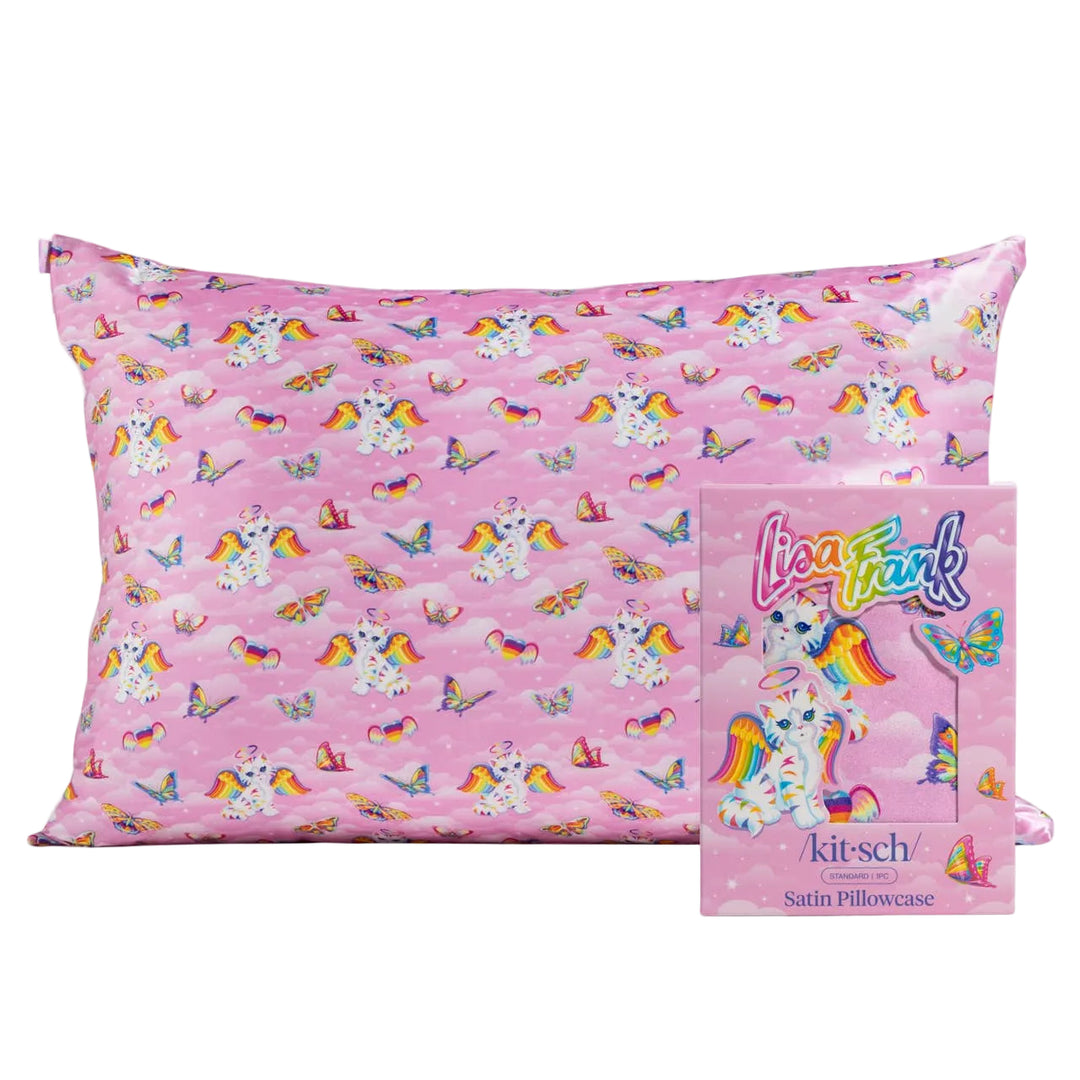 Lisa Frank x Kitsch Standard Satin Pillowcase