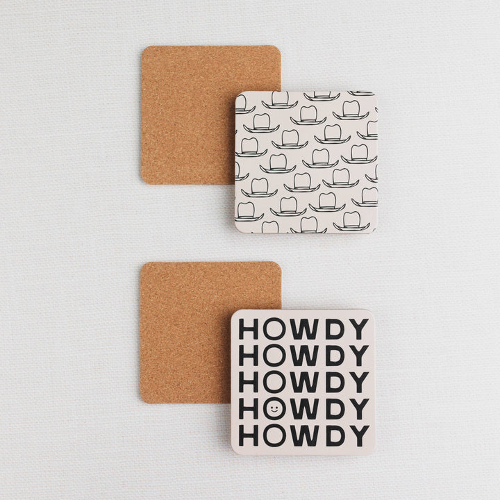 Hat & Howdy Coasters
