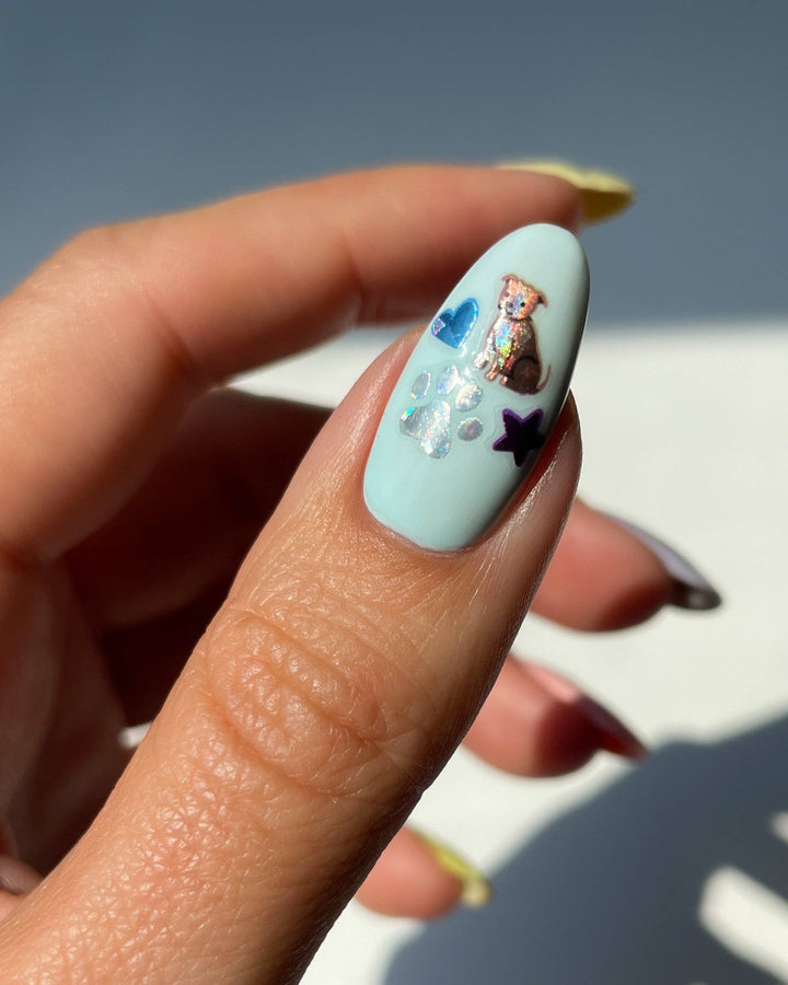 Ice Cream Social Nail Art Stickers