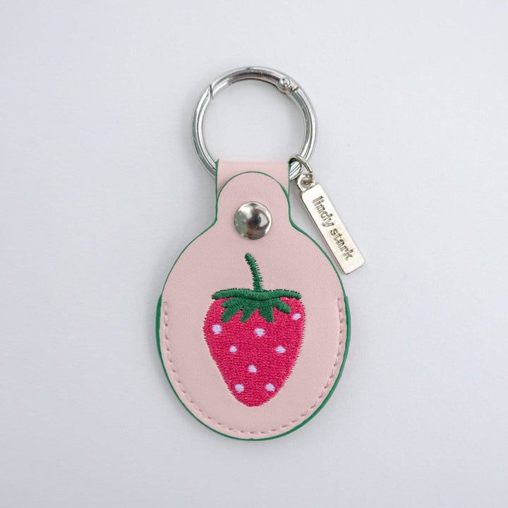 Strawberry AirTag Keychain