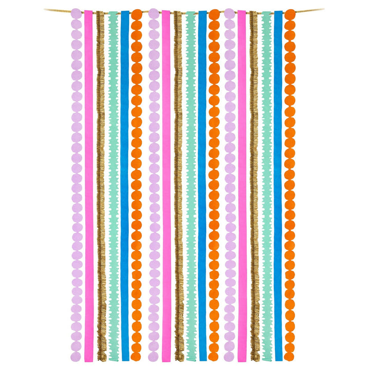 Multicolor Party Streamer Set