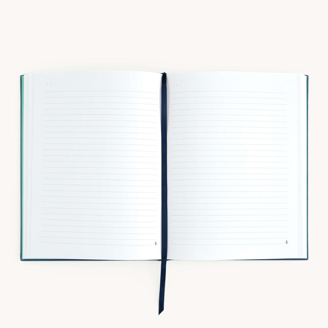Navy Linen Journal