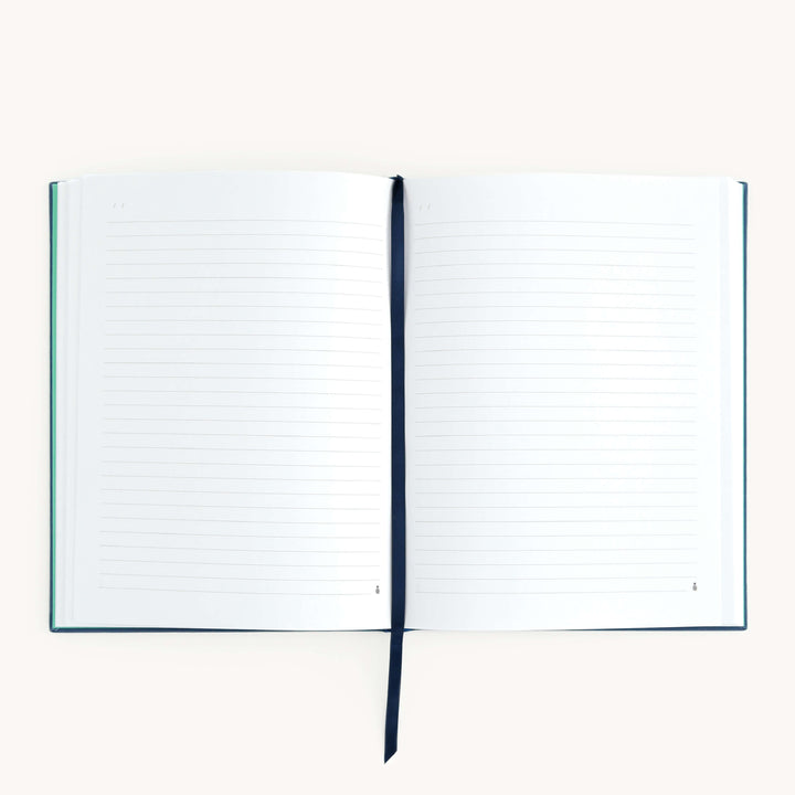 Navy Linen Journal